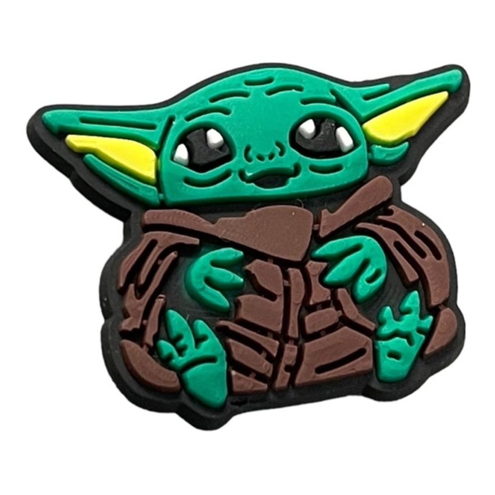 💕3/$13💕BABY YODA CROC CHARM